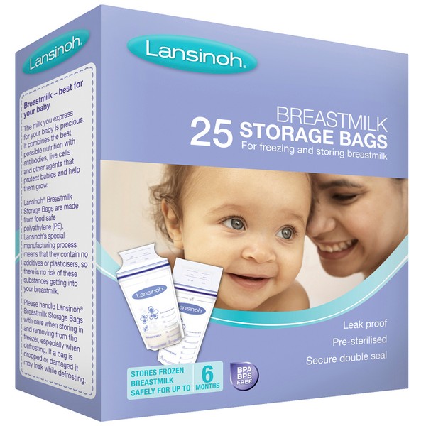 Lansinoh Breastmilk Storage Bags 25