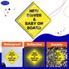 GEEKBEAR New Driver and Baby on Board Car Sign -