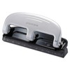 Paperpro-Bostitch 2220 inPRESS 3-Hole Punch, 20-Sheet Capacity, Black/Silver