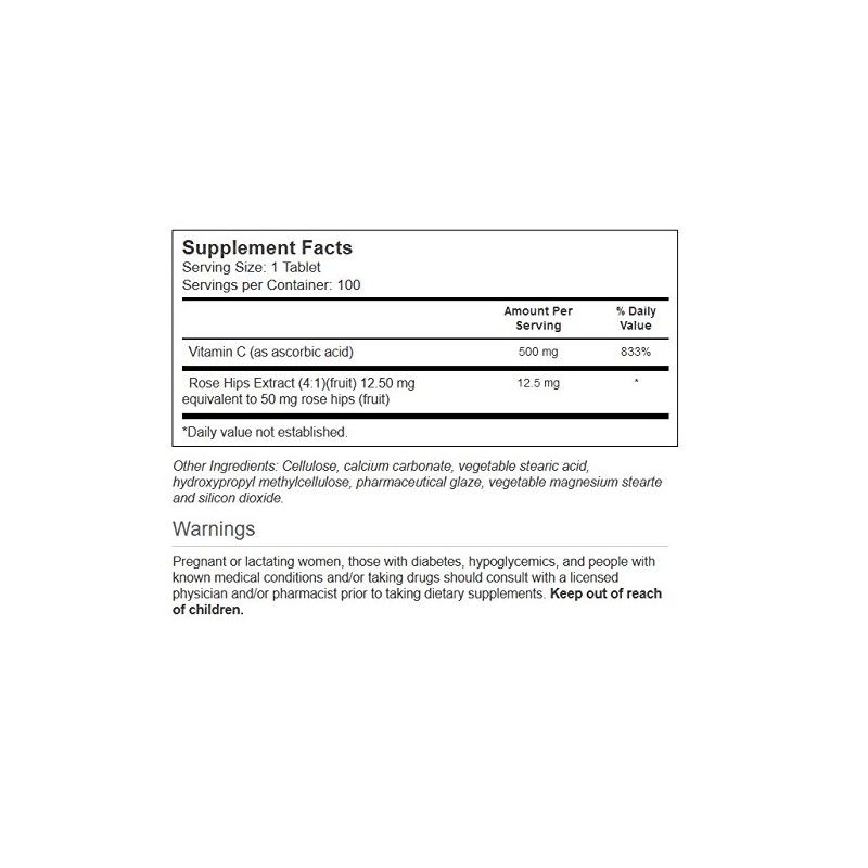 Vitacost Vitamin C with Rose Hips - Delayed Release -