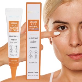 Crema Contorno De Ojos Vitaminas Iluminadora Coreana Moira