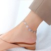 Daisy Flower Anklet for Women Girls Titanium Stainless Steel Little