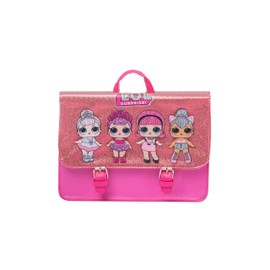 La Esencia LOL Surprise Bag Girls 2-in-1 Design Backpack and Shoulder Bag, LOL Doll Bag, Gift for Girls, pink
