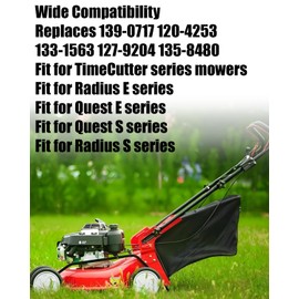 Fuel Filter Fit for Quest Radius E S Series Timecutter Mowers, Replaces 139-0717 120-4253 133-1563 127-9204 135-8480
