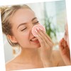 FOMIYES 1 Set Bamboo Fiber Cleansing Pad Eye Makeup Remover