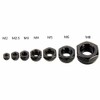 Alamor Cs1 10pcs Steel Self-Locking Hex Nut Nylon Insert Nut