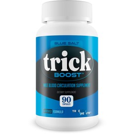 Blue Salt Trick Boost - Our Best Blood Flow Supplement - Poor Circulation Support - Better Blood Flow Care - Blood Circulation Titan Boost Dietary Supplement - Advanced Blood Flow 7 Simple Salt Trick