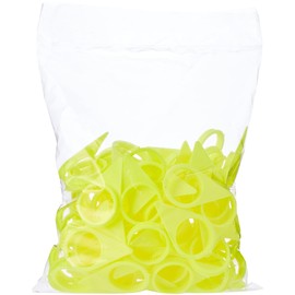 Bison Parts WNI32MM Wheel Nut Indicators 100-Pieces, 32 mm Size, Yellow