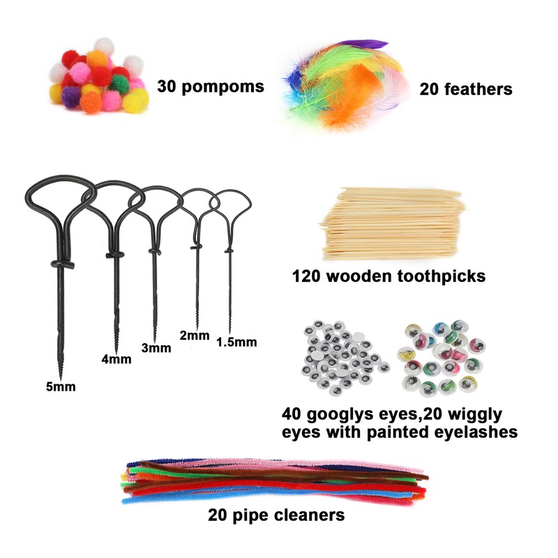 Chestnut Craft Set Metal DIY Children Craft Toy Gift