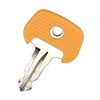 BODYA Ignition Switch Key 2pcs Replacement 701 Yellow for Jungheinrich