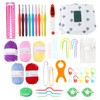 12 Pcs Crochet Needle Set Aluminum Oxide Weaving Sewing Knitting