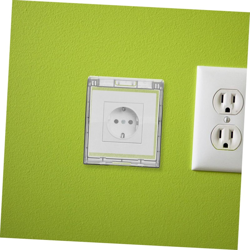 Operitacx Outdoor Sockets Waterproof Socket Rainproof Box Wall Switch Cover