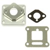 Mach1 Adaptor Intake Manifold 4 Screws Petrol Scooter Aluminium