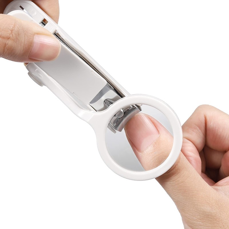 Remedic Extra Large Nail Clippers with Magnifier for Fingernails &