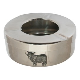 Highland Cow Ashtray Round Windproof With FREE ENGRAVING Gift 179