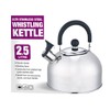 Whistling Kettle 2.5 Litre Stainless Steel Stovetop Kettle Camping Kettle