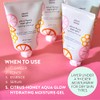 Peach Slices | Citrus-Honey Aqua Glow | Hydrating Moisture Gel