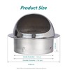 8 Inch Wall Vent Cover Allvent Stainless Steel Round Exhaust