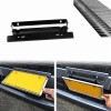 Porta Placa Negro Universal Doble Ajuste Posiciones Matricula Jdm