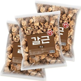 굿소일 더건강한 국내산 편 갈근 칡 뿌리 3kg Good Soil Healthier Domestic Pyeon Galgeun Arrowroot Root 3kg