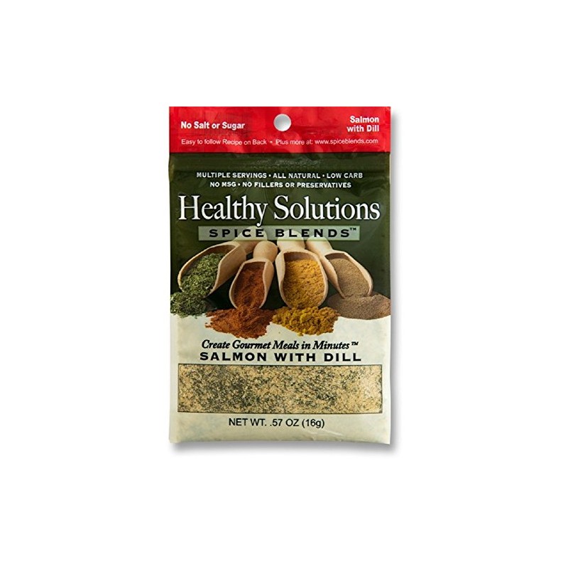 Healthy Solutions Spice Blends Salmon with Dill