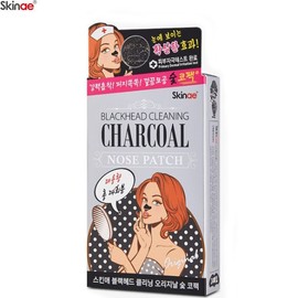 Charcoal nose pack, sebum blackhead pore pack, nose pack, nose pack, 24 sheet sebum removal pack, face pack, dead skin pack, oily skin blackhead pack, foam cleansing clean / 숯코팩 피지 블랙헤드 모공팩 코팩 코펙 24매 피지제거팩 얼굴팩 각질팩 지성피부 블랙헤드팩 폼클렌징 클