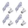 4pcs LED Display Spot Lights 5V Dimmable USB Mini Spotlight