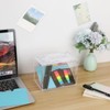 BTSKY Clear Acrylic 4 x 6 inch Index Card Box