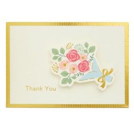 Sanrio Message Card Mini Card Thank You Bouquet Greeting Card MN42-3 SANRIO 630594