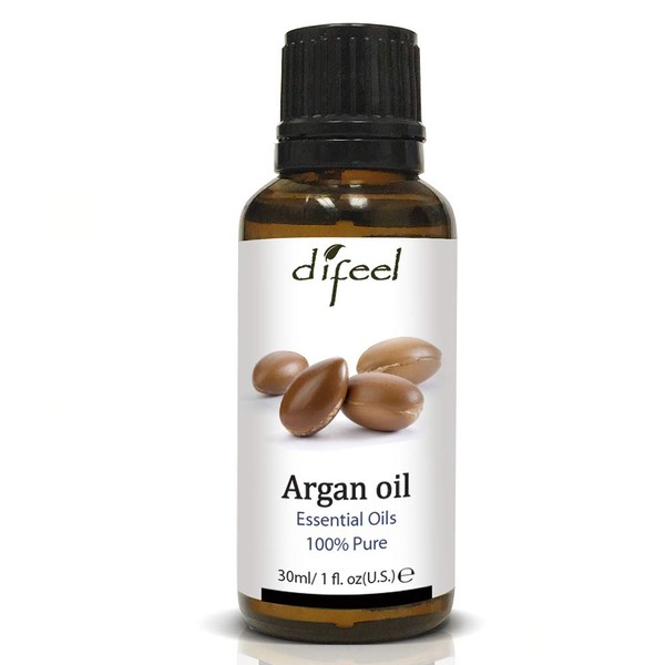 Difeel Essential Oils Argan Oil 1 ounce (3-Pack)