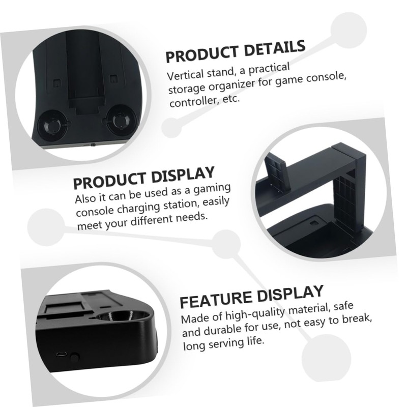 COLLBATH Vr Controller Base Charging Bracket Vr Glasses Stand Charging