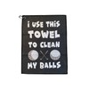 SHANKITGOLF Funny Golf Towel Gag Gift Clean Golf Balls Fun