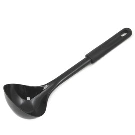 Chef Craft Basic Nylon Cooking/Serving Ladle, 12 inch, Black