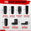 WETT Oxygen Sensor Socket Set, 7-Piece Oil Pressure Sensor Removal