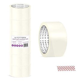 Vettora Packing Tape Heavy Duty Vettora Clear Tape Designed for Moving Boxes, Shipping,