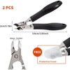 Slanted Nail Clipper Set - Heavy Duty for Thick Nails,