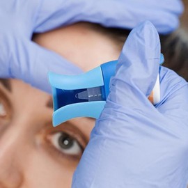 Herramienta Auxiliar para Gotas Oculares Aplicador Compacto y Preciso Auxiliar de Colirio para Mayores Para Personas Mayores, Hogar, Viaje, Interior, Exterior, Cuidado De La Salud, Baño, Lavado,