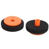 7Pcs Drum Felt Pad Kit Black Orange Red Wear Resistant