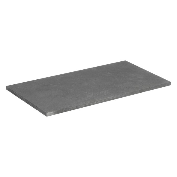 sourcing map Graphite Block Rectangle Graphite Electrode Plate 200 x