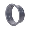 TiCoast Straight Pipe Flange Metal Galvanized Duct Connector Flange for