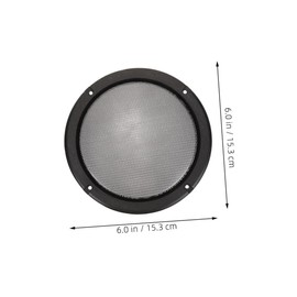 Mobestech 2pcs Speaker Grill Covers Mesh Protective Grille for Car and Home Prevents Debris Broad Compatibility for Speaker Projects
