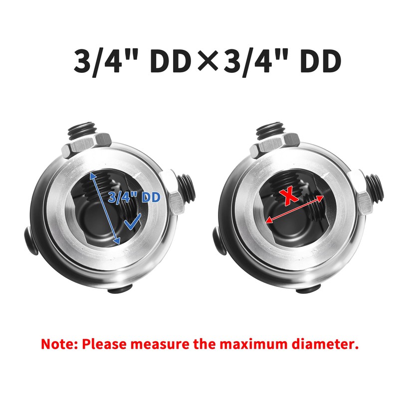 RABROPAR 3/4 DD X 3/4 DD Steering Shaft Universal U