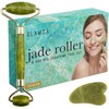 Jade Face Roller - GLAMZA Double Ended Facial Roller &