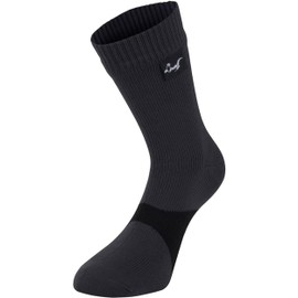 OTTERSHELL Waterproof breathable socks for MEN and WOMEN. For outdoor activities golf running cycling hiking walking. (UK, Numeric, 9, 11, Regular, Regular, Grey - B)