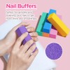 TsMADDTs Nail Buffers and Files, 6PCS Nail Buffer Blocks, 6PCS