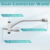 PWACCS PWACCS Pressure Washer Foam Gun with Dual Connector Accessory,
