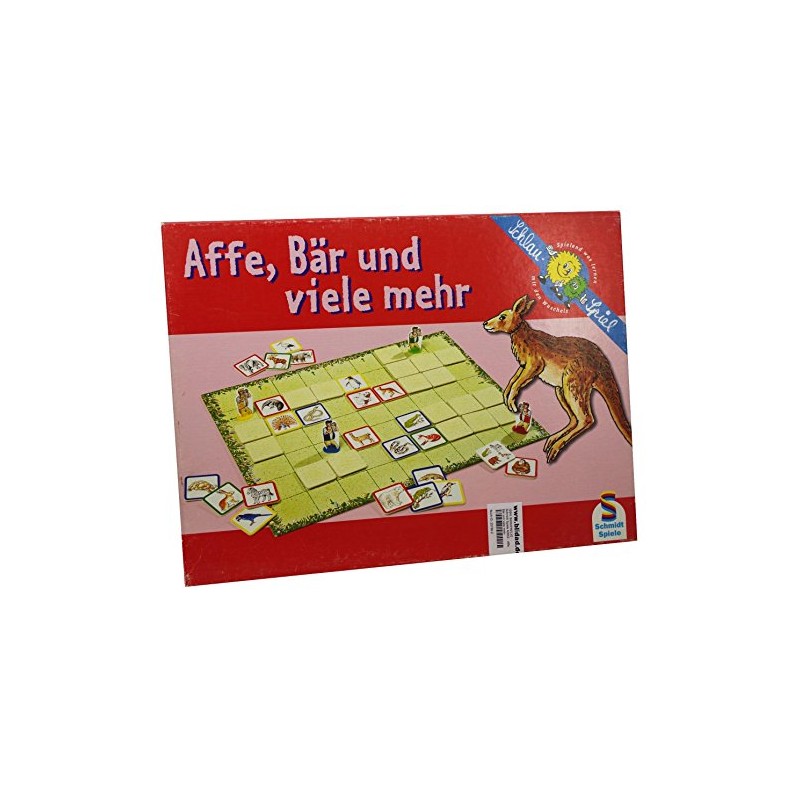 Schmidt Spiele 40652 Monkey, Bear and Many More