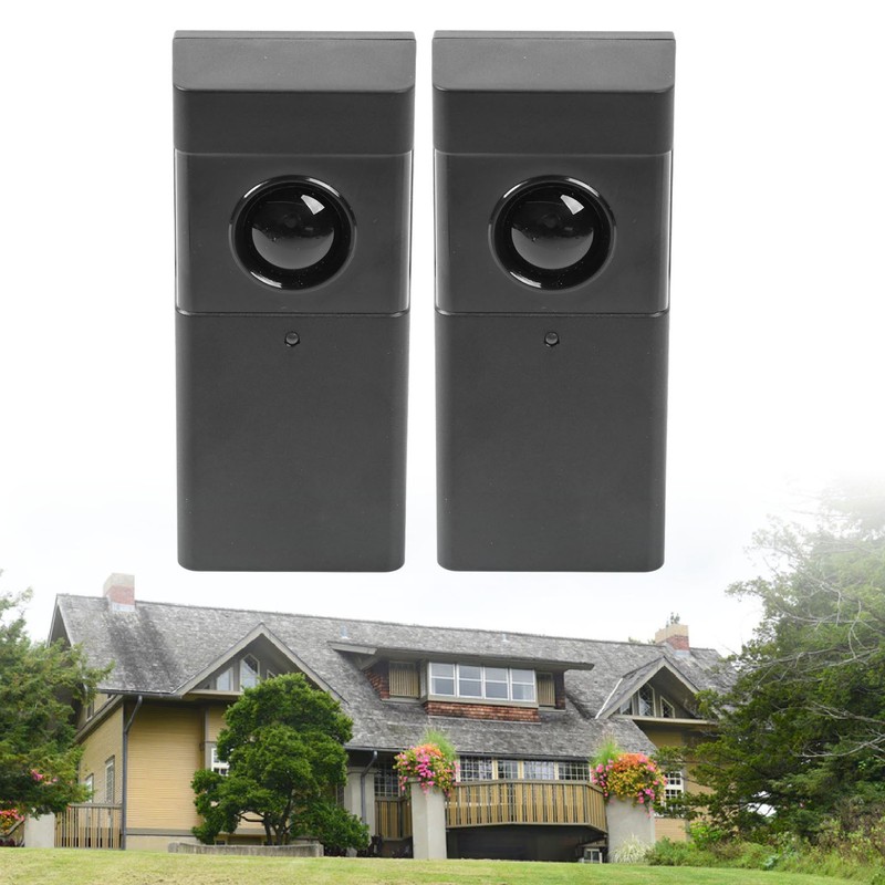 Single Infrared Beam Sensor Waterproof Compact Plastic Anti Theft Infrared