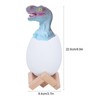 Touch Pat Sensor Night Light Dinosaur Egg Shape Bedside Lamp