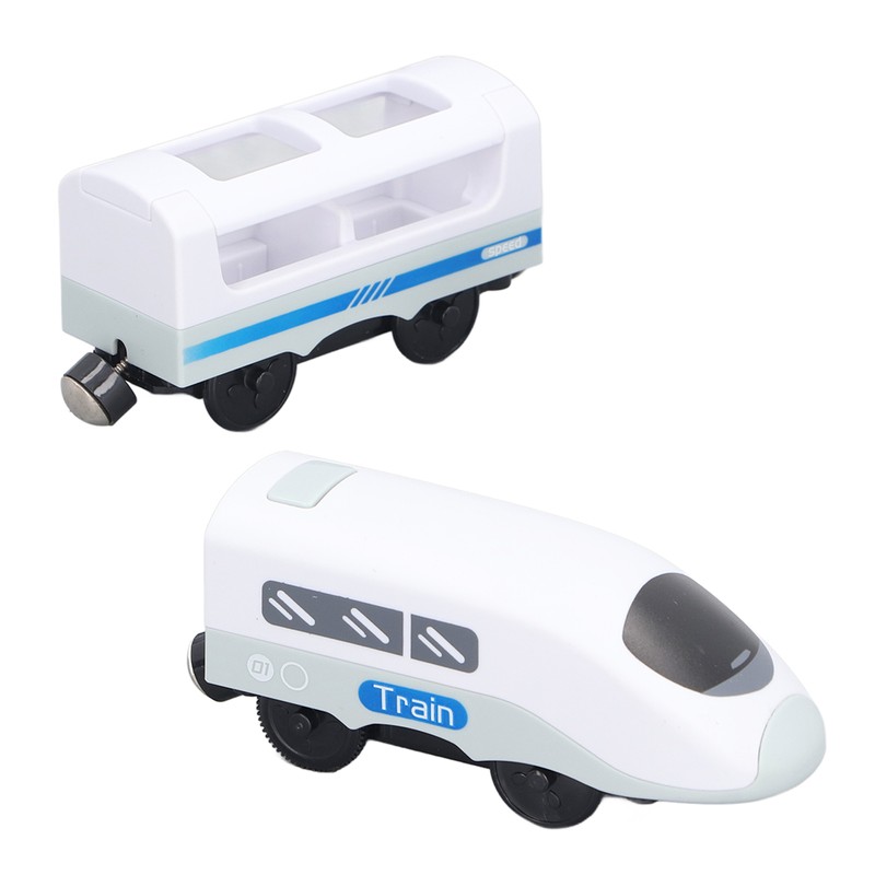 Magnetic Connection Train Battery Operated Electric Train Toys With Locomotive